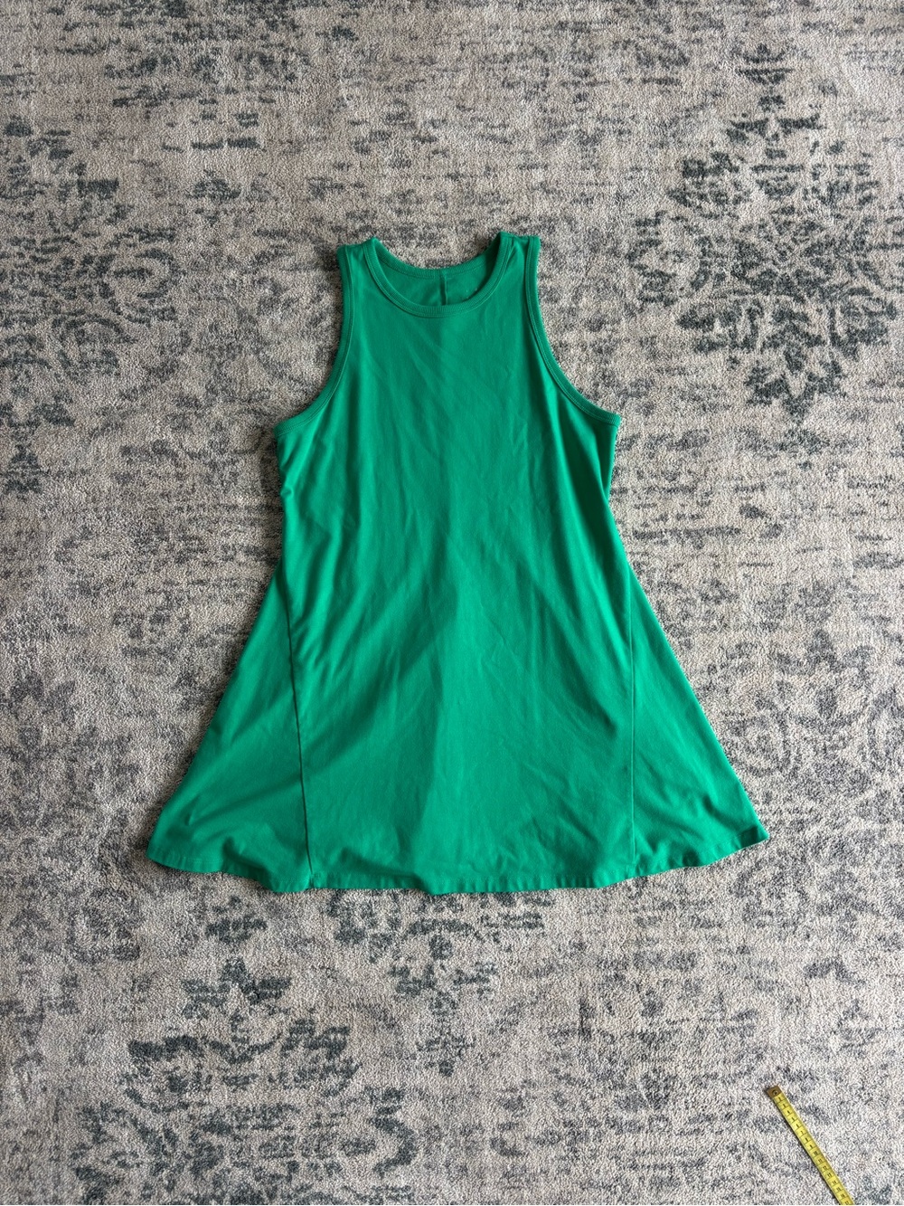 Women’s Sleeveless A-Line Tank Top — Green